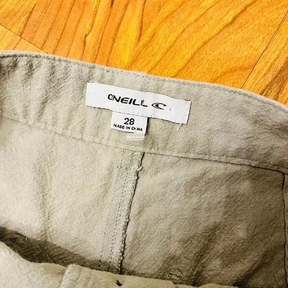 O'Neill Sage Utility Shorts – Button Front – Size 28 - Picture 6 of 6